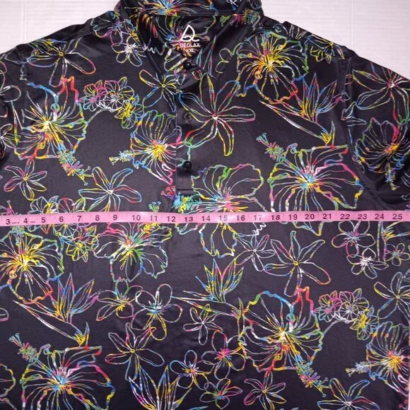 DEOLAX XL STRECTH GOLF POLO SHIRT - Picture 4 of 8